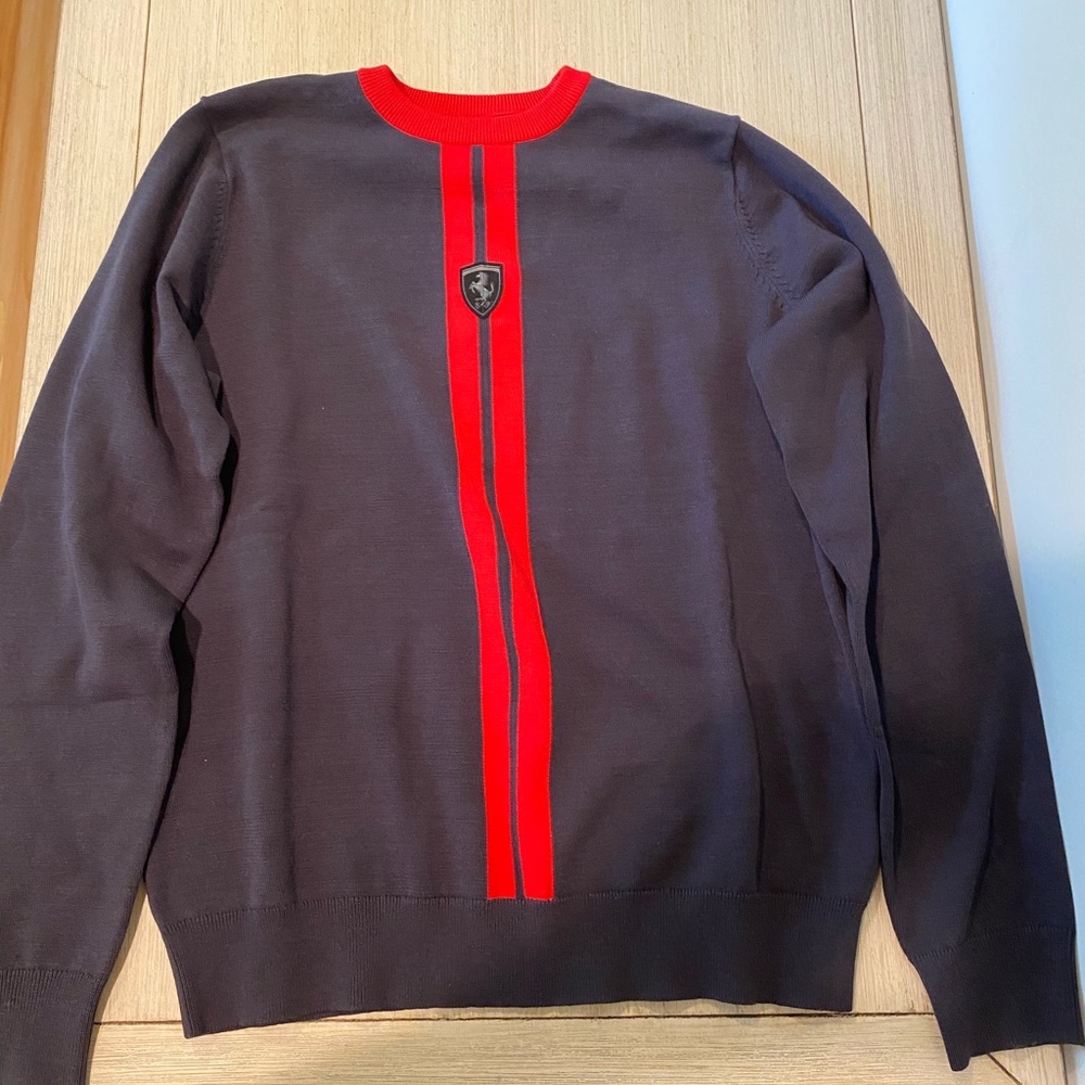 MEN'S SWEATER LIVERY PATTERN. SCUDERIA FERRARI